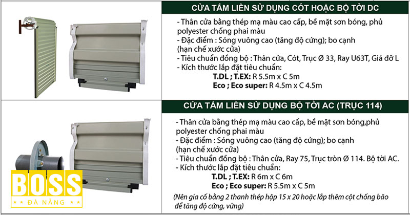 Thong-so-ky-thuat-cua-cuon-tam-lien-bossdoor-bossdoordanang